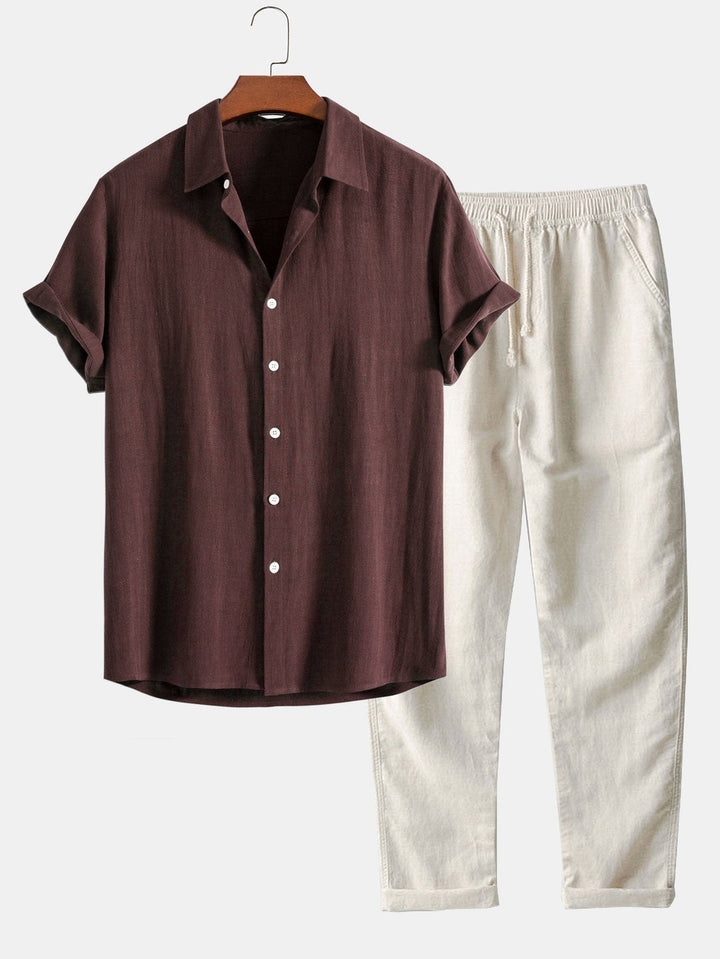 FAELIN  – SUMMER LINEN DUO SET