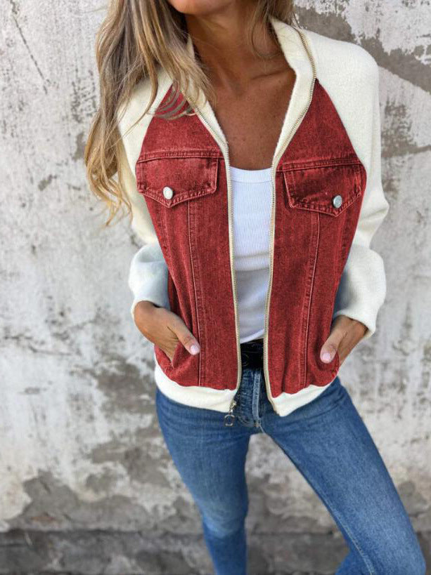 Lucy | Casual Cotton Jacket with Zipper