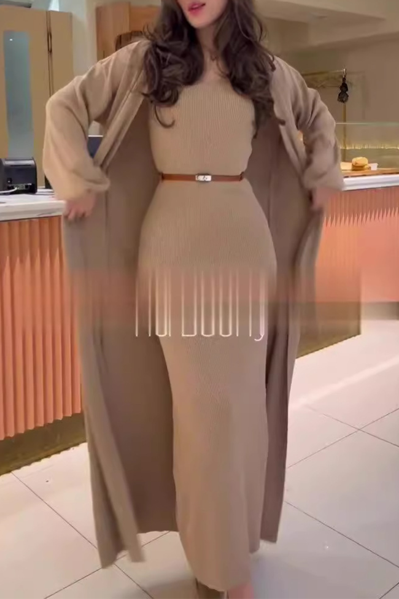 ELISKA – CASUAL O-NECK LONG SLEEVE TWO-PIECE SET