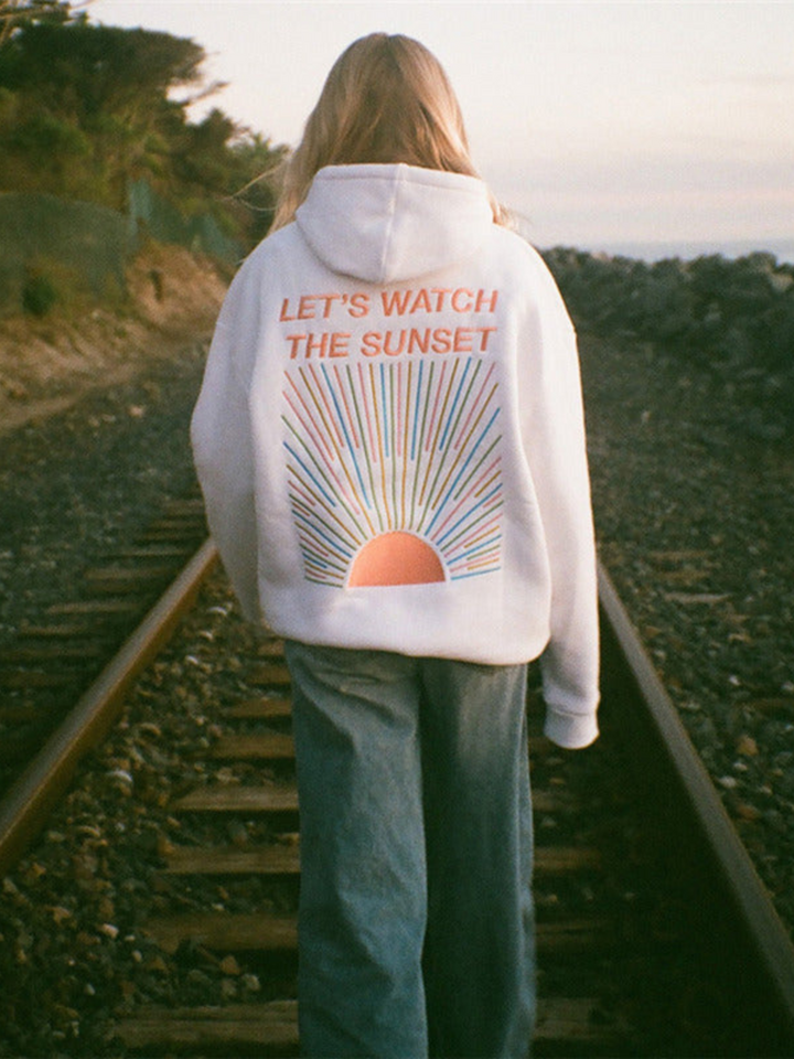Indigo | Cozy Sunset Hoodie