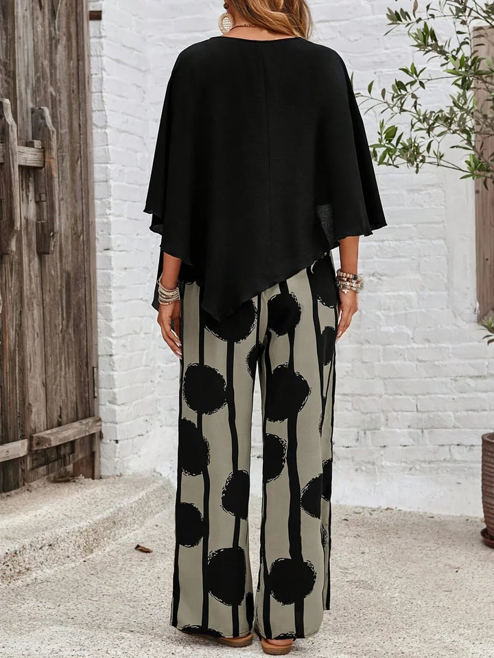 ALAYA – COMFORTABLE ELASTIC WAIST TWO-PIECE SET