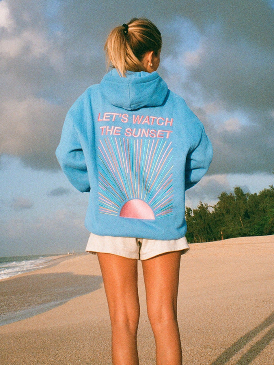 Indigo | Cozy Sunset Hoodie