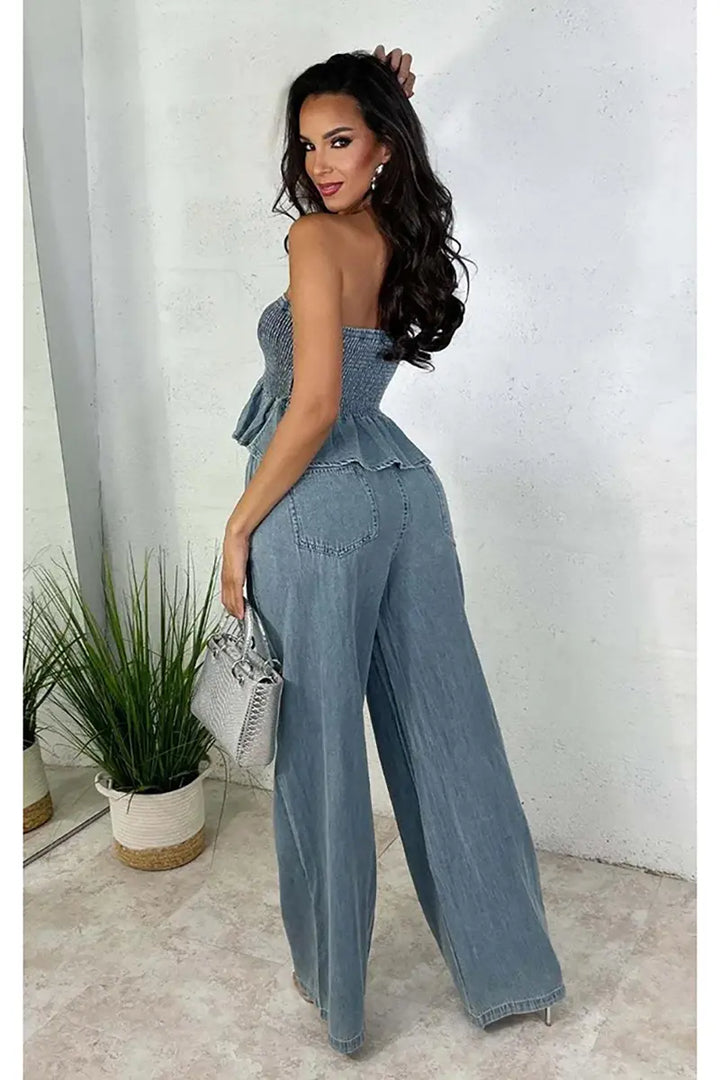 ARABELLA – STYLISH DENIM TWO-PIECE SET