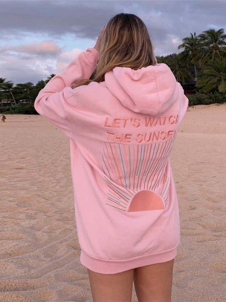 Indigo | Cozy Sunset Hoodie
