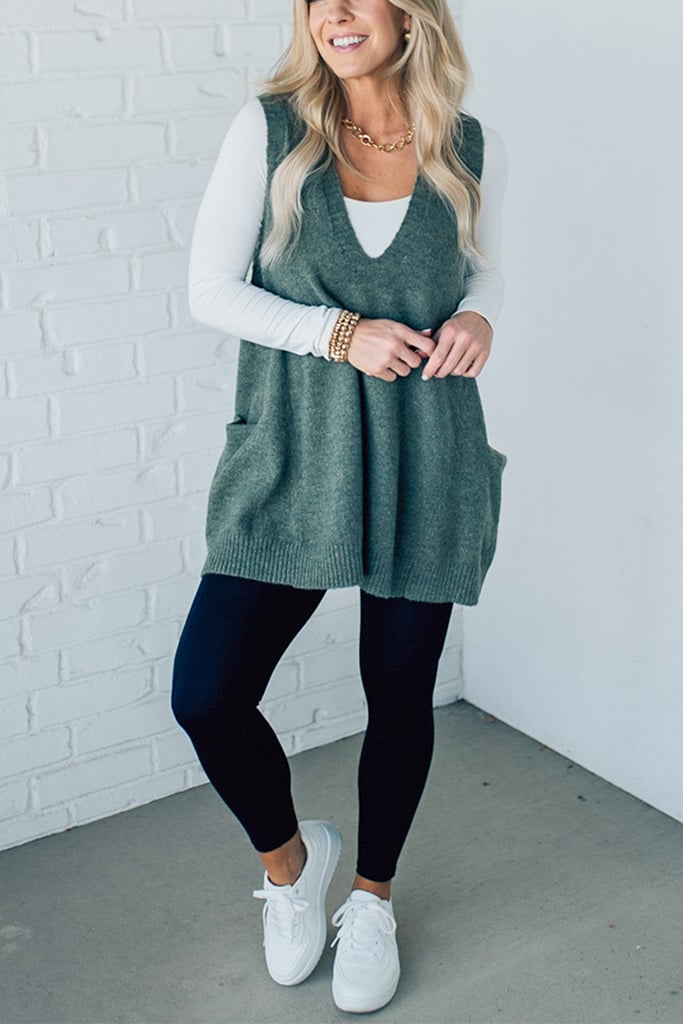 ORIELLE – COZY POCKET SWEATER VEST