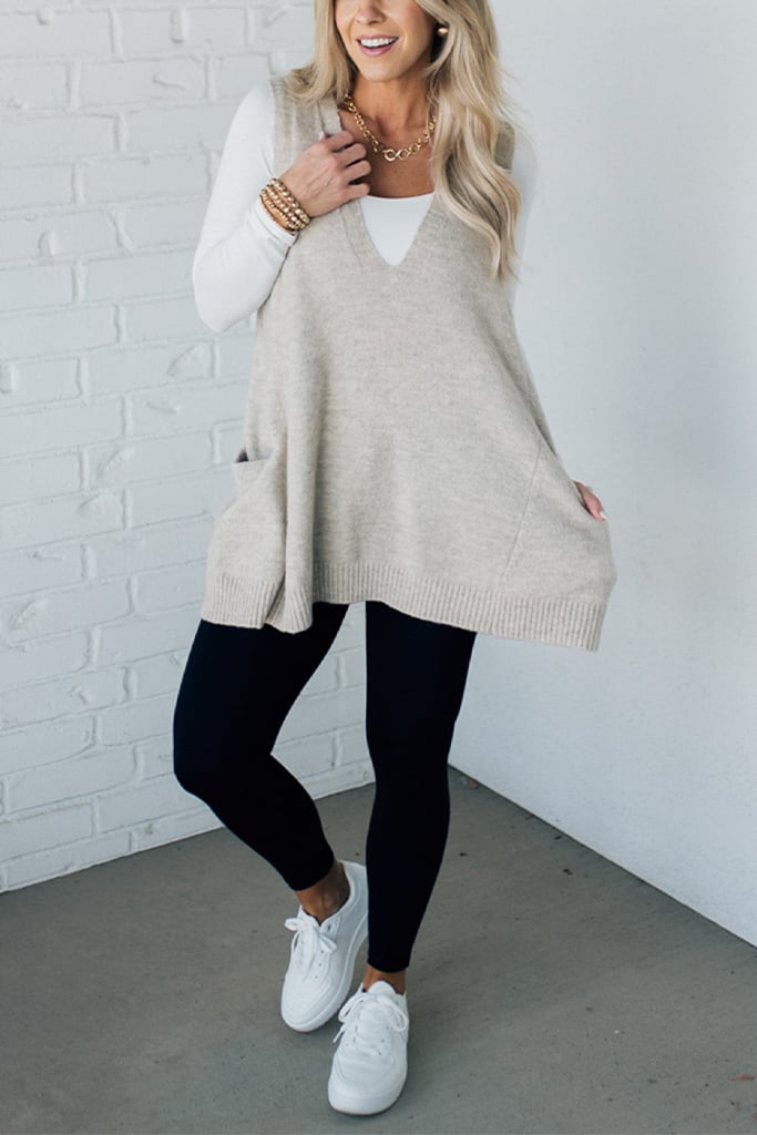 ORIELLE – COZY POCKET SWEATER VEST