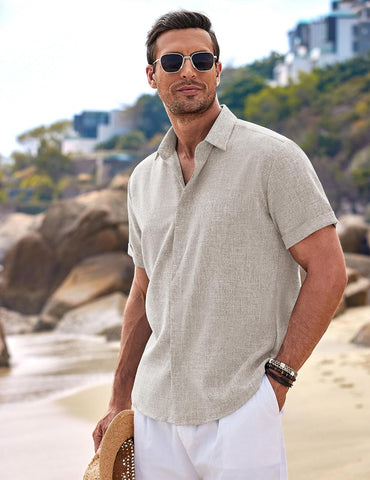 Quinlan | Classic Linen Shirt