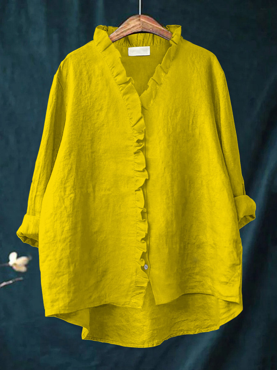 HAVEN – PREMIUM RUFFLE SHIRT