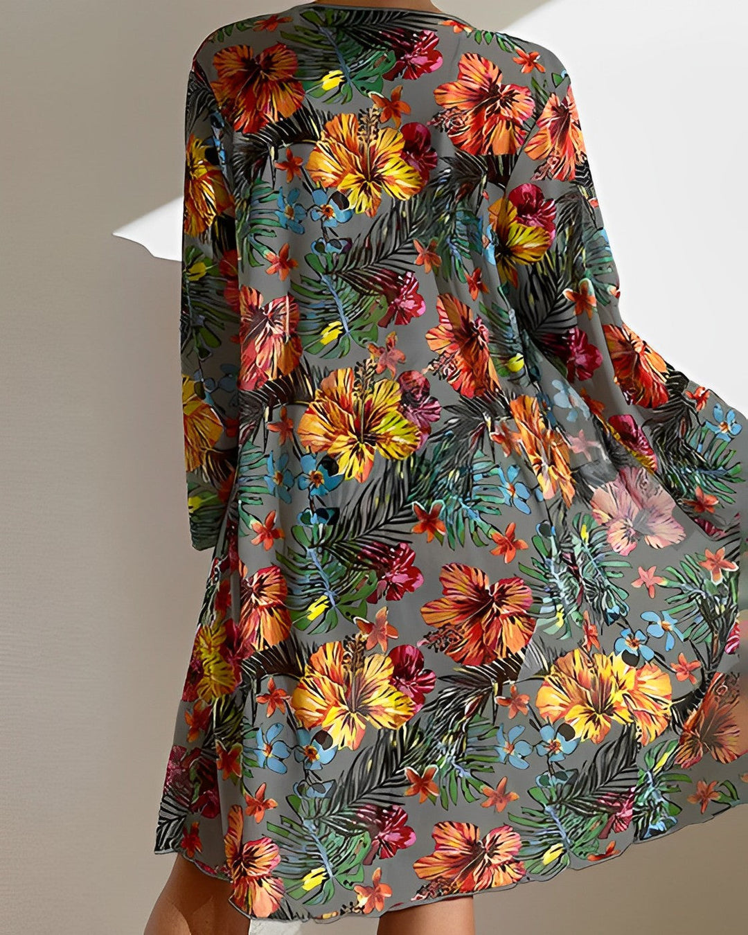 AZALEA – TROPICAL PRINT BIKINI SET WITH COVER-UP