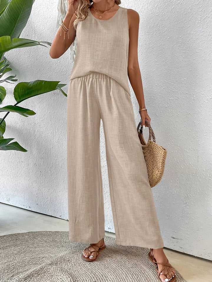 NYSERRA – ALL-DAY CHIC TANK AND PANTS PAIR