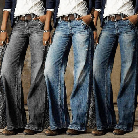 Lina Retro Wide-Leg Jeans