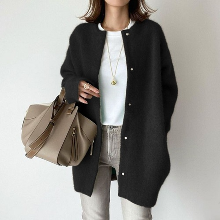 AURAVESSA – COMFORTABLE CASHMERE CARDIGAN
