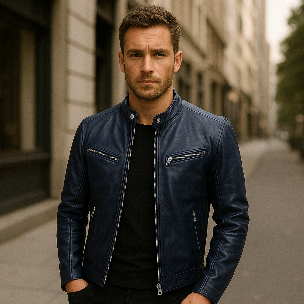 ZANE – CASUAL LEATHER JACKET FOR TIMELESS STYLE