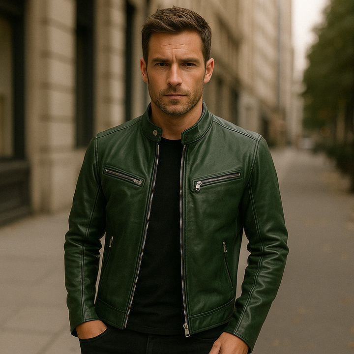 ZANE – CASUAL LEATHER JACKET FOR TIMELESS STYLE