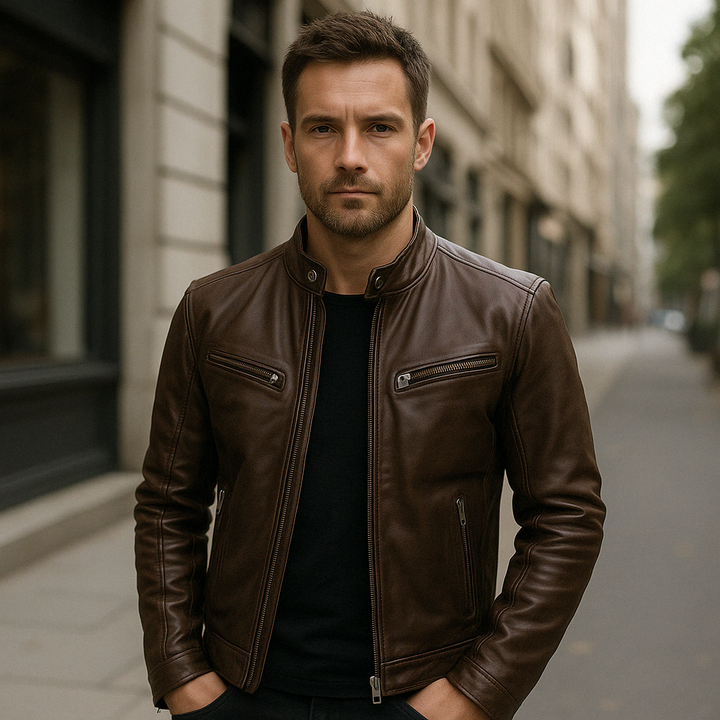 ZANE – CASUAL LEATHER JACKET FOR TIMELESS STYLE