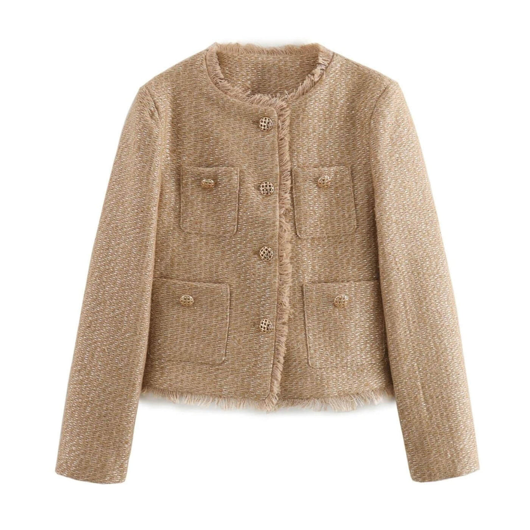 Elena | Stylish Tweed Jacket