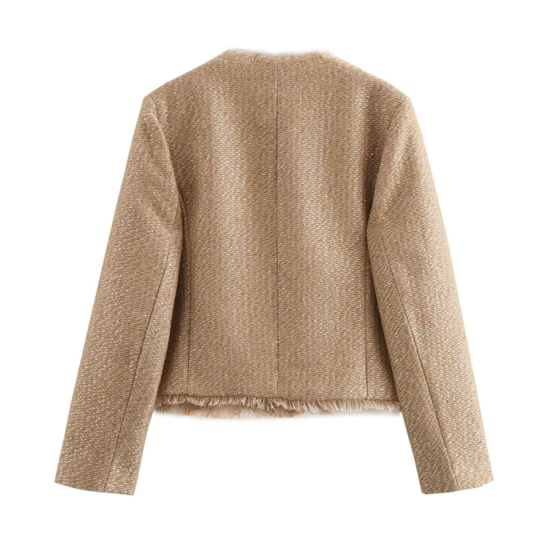 Elena | Stylish Tweed Jacket