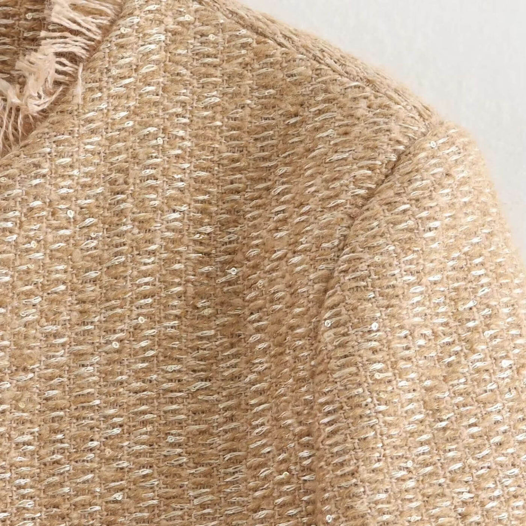 Elena | Stylish Tweed Jacket
