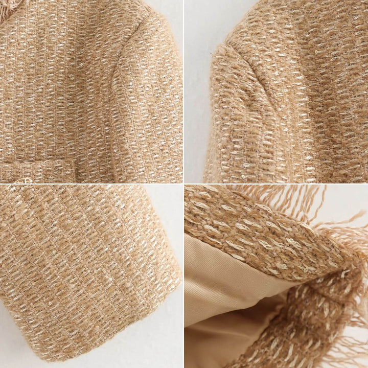 Elena | Stylish Tweed Jacket