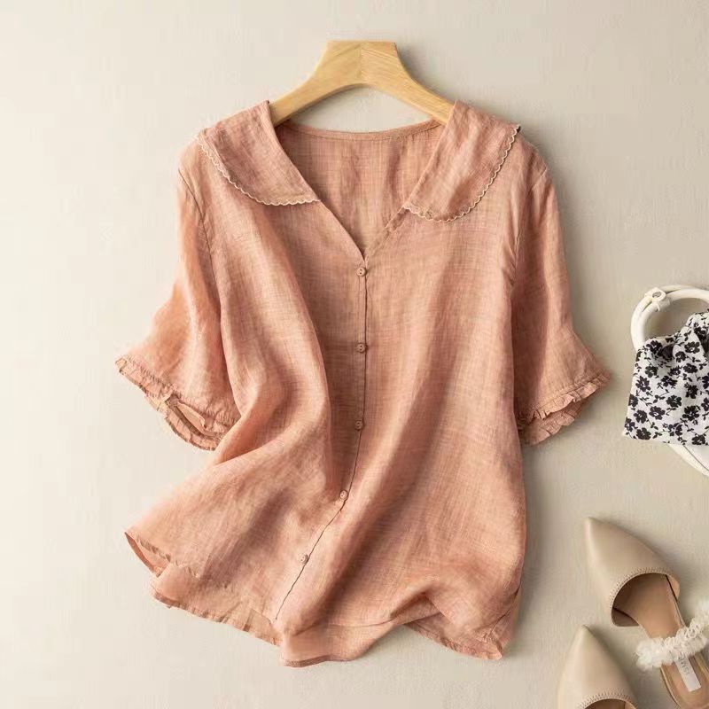 SONNET – AIRY LINEN BLOUSE