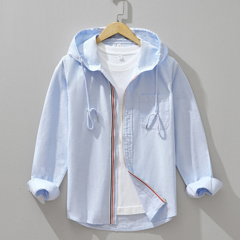 MARLOWE – LIGHTWEIGHT LINEN HOODIE