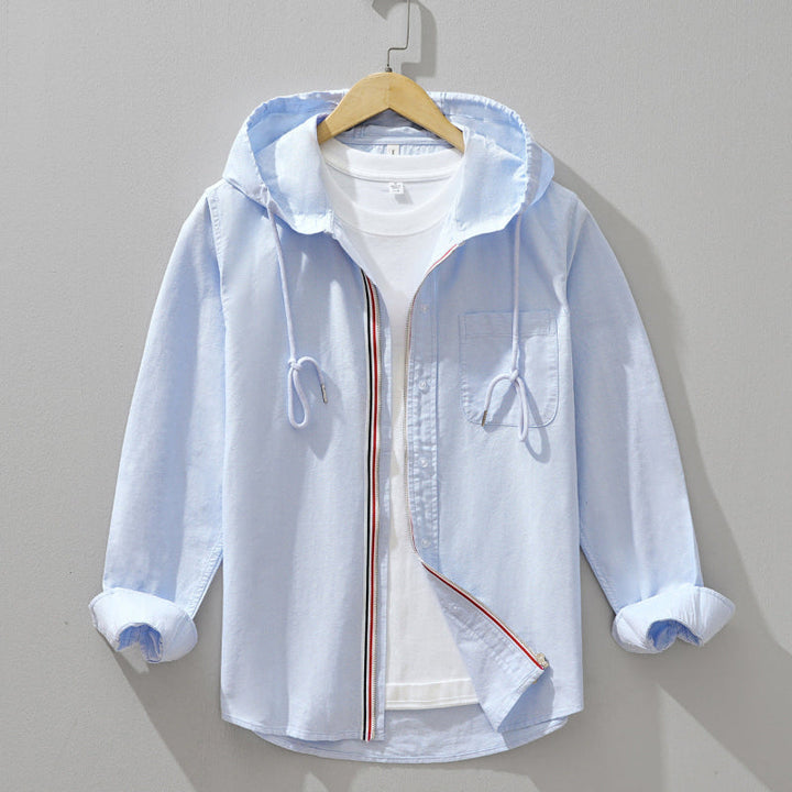 MARLOWE – LIGHTWEIGHT LINEN HOODIE