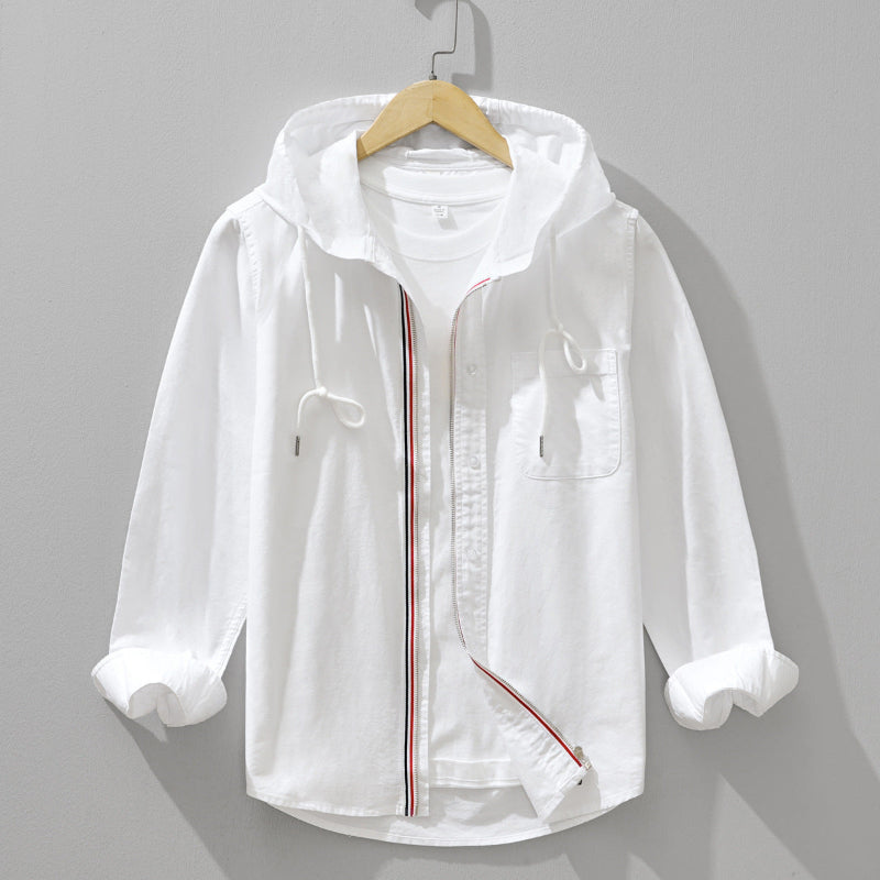 MARLOWE – LIGHTWEIGHT LINEN HOODIE