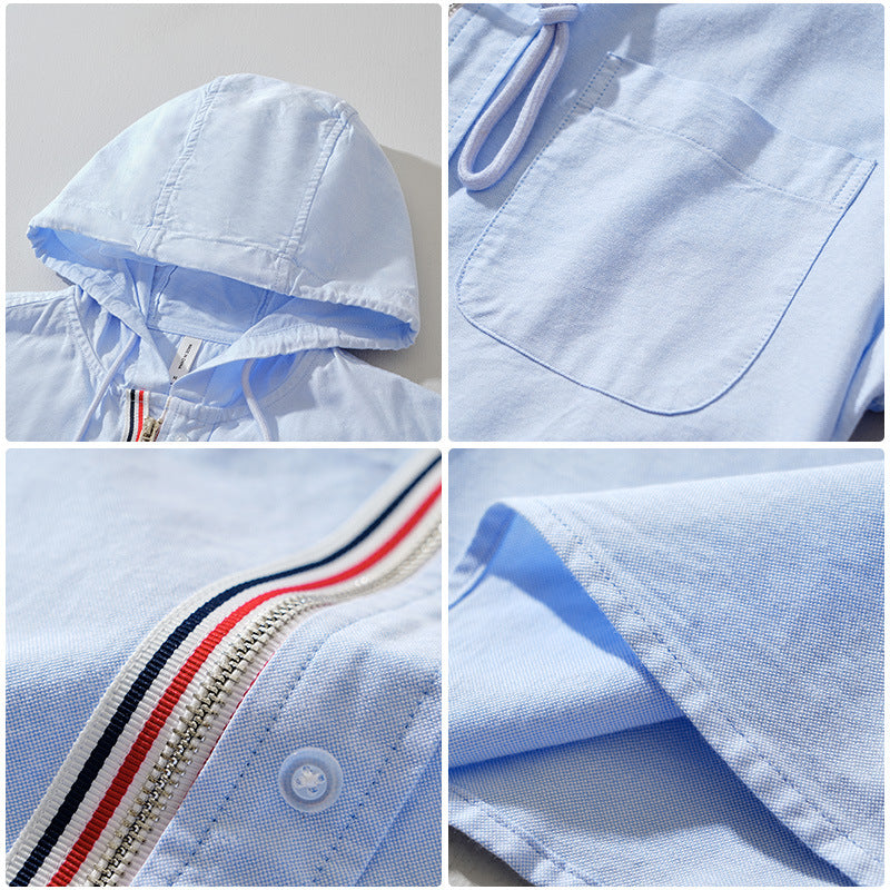 MARLOWE – LIGHTWEIGHT LINEN HOODIE