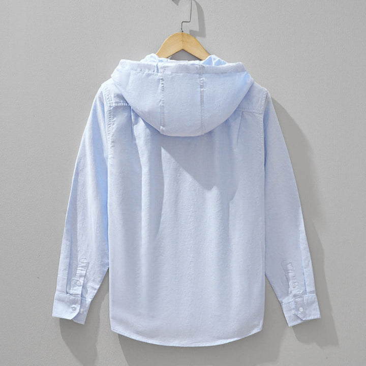 MARLOWE – LIGHTWEIGHT LINEN HOODIE