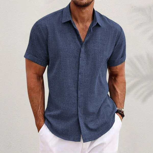 Quinlan | Classic Linen Shirt