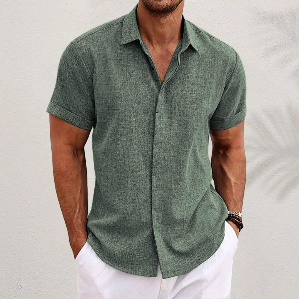 Quinlan | Classic Linen Shirt