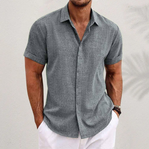 Quinlan | Classic Linen Shirt