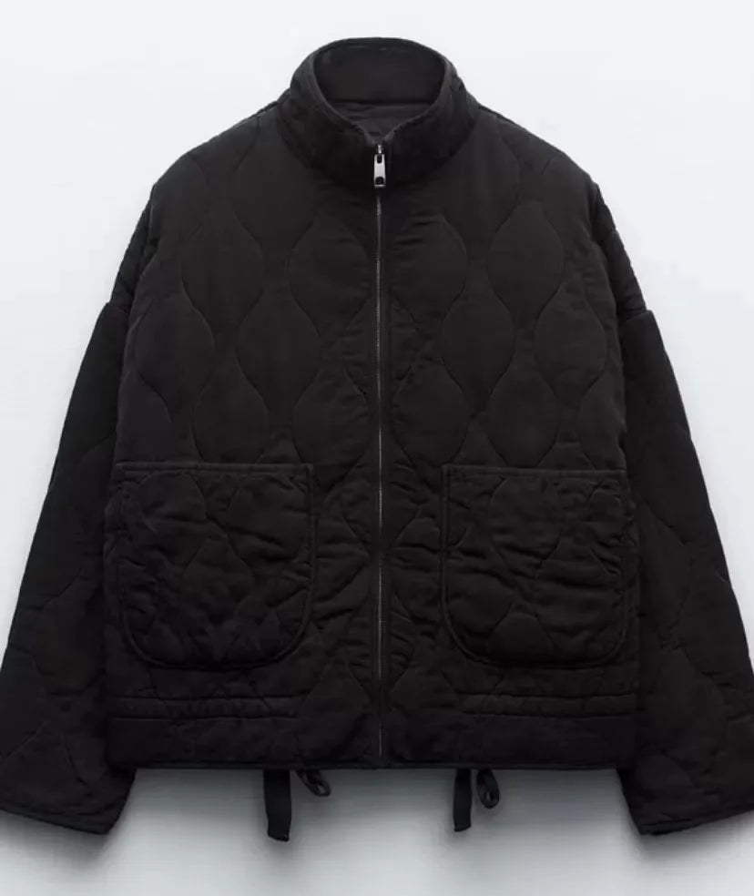 ISOLDE – VINTAGE COTTON QUILTED JACKET