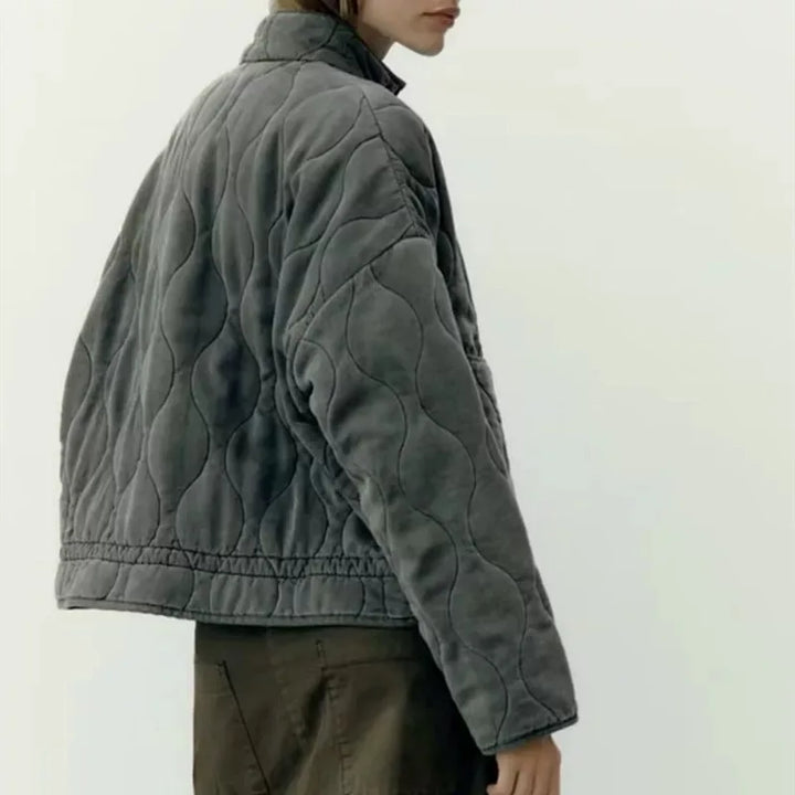 ISOLDE – VINTAGE COTTON QUILTED JACKET