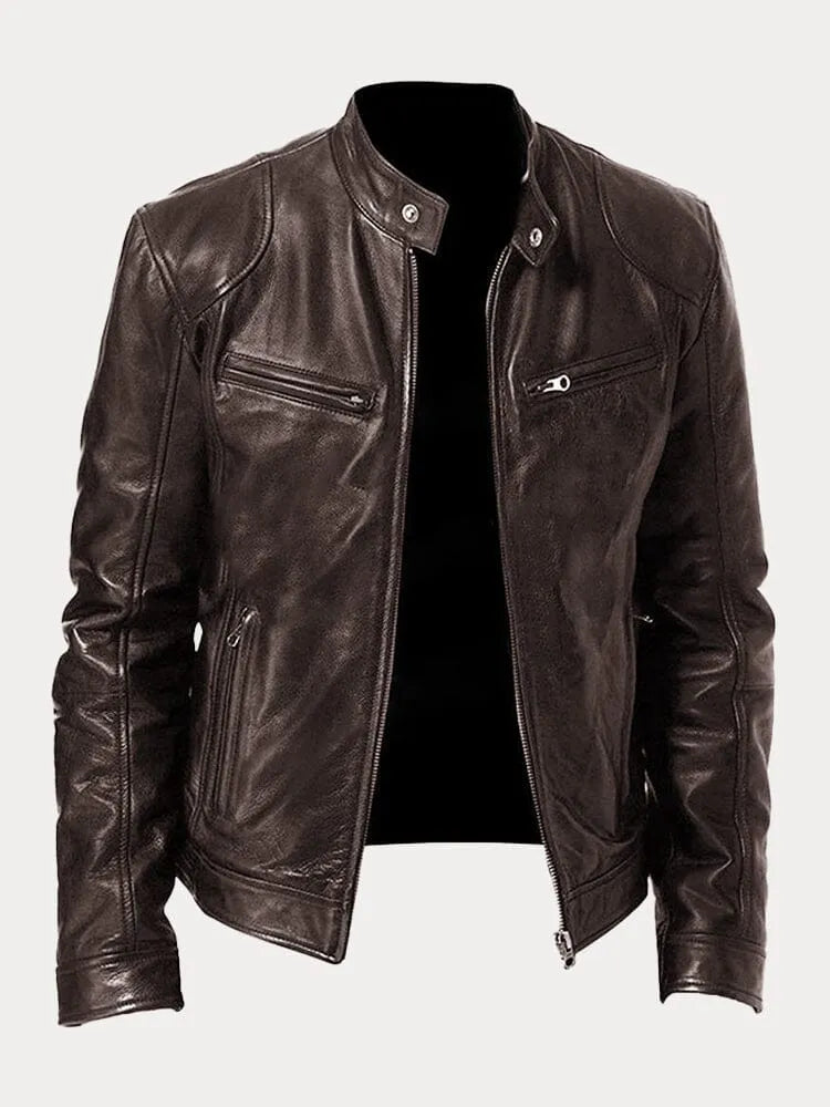 ZANE – CASUAL LEATHER JACKET FOR TIMELESS STYLE