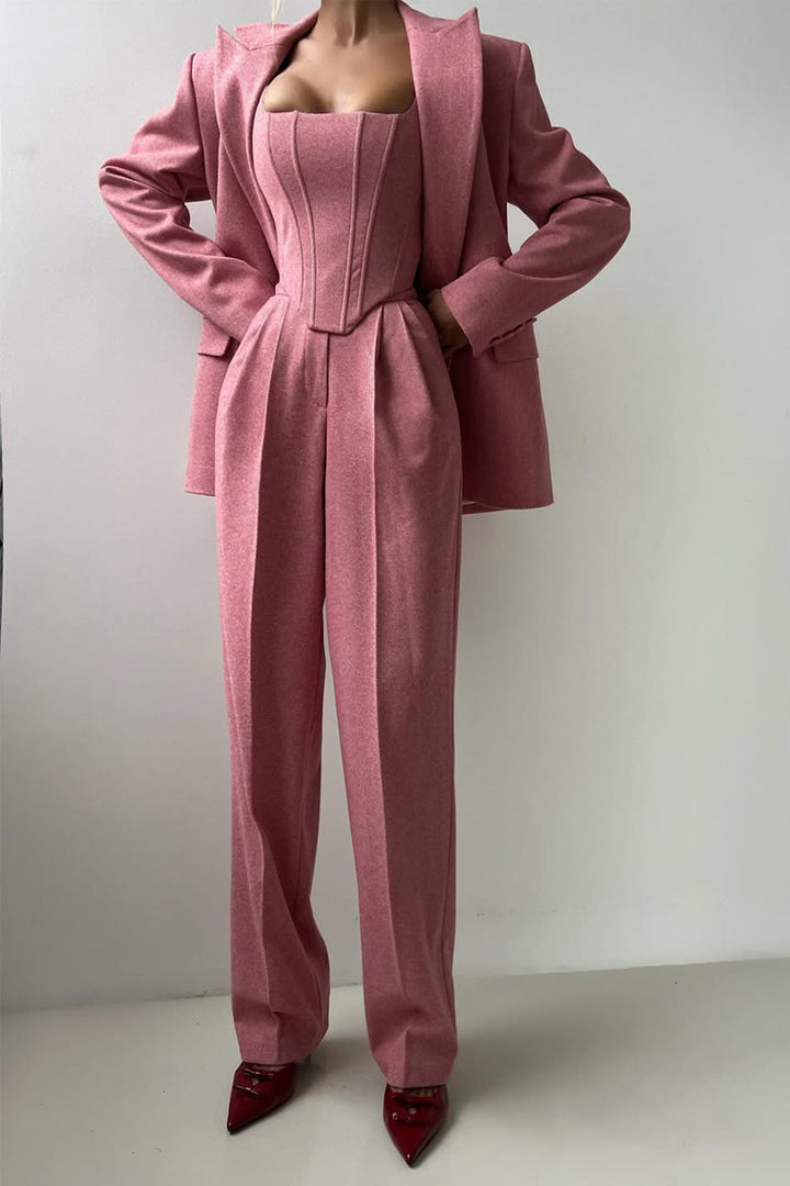 Riley – Three-Piece Set with Double-Breasted Blazer