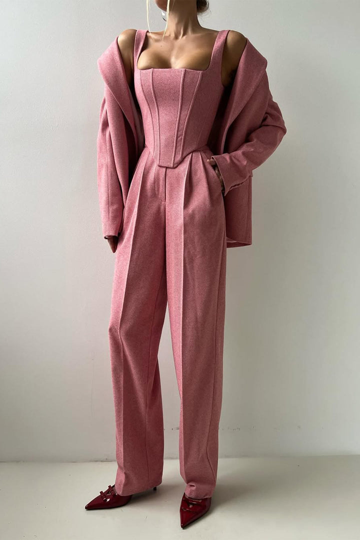 Riley – Three-Piece Set with Double-Breasted Blazer