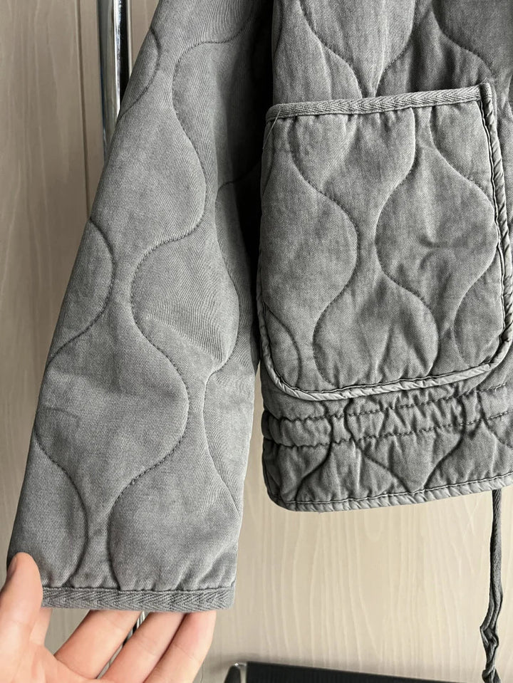ISOLDE – VINTAGE COTTON QUILTED JACKET