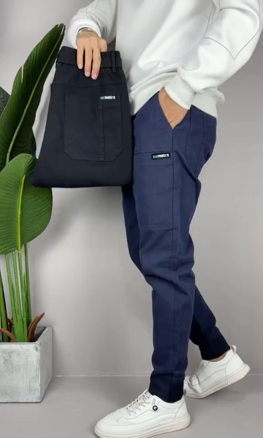 Jovi – Premium Stretch Cargo Trousers (1+1 FREE)