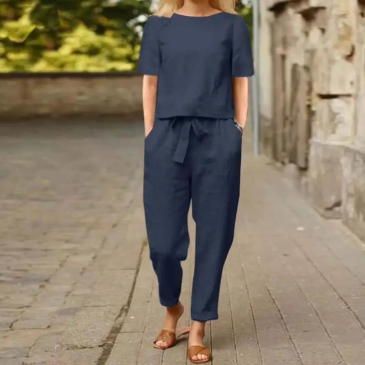 Gianna | Two-Piece Linen Set