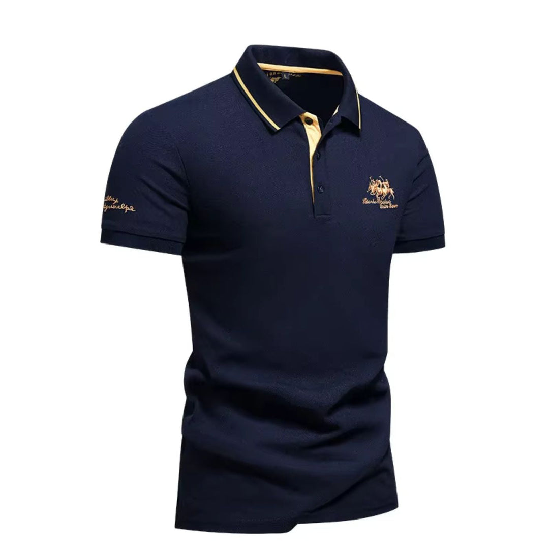LEO – ELEGANT SUMMER POLO FOR MEN