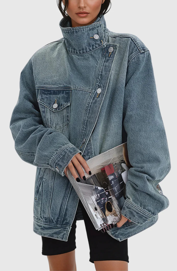 Orla – Artistic Denim Jacket