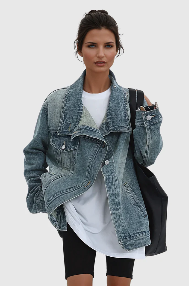 Orla – Artistic Denim Jacket