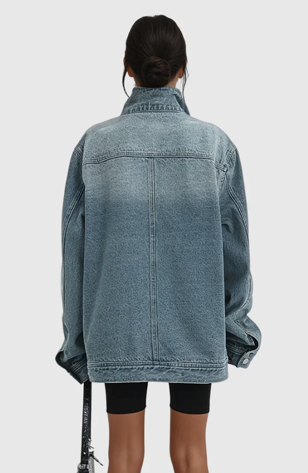 Orla – Artistic Denim Jacket