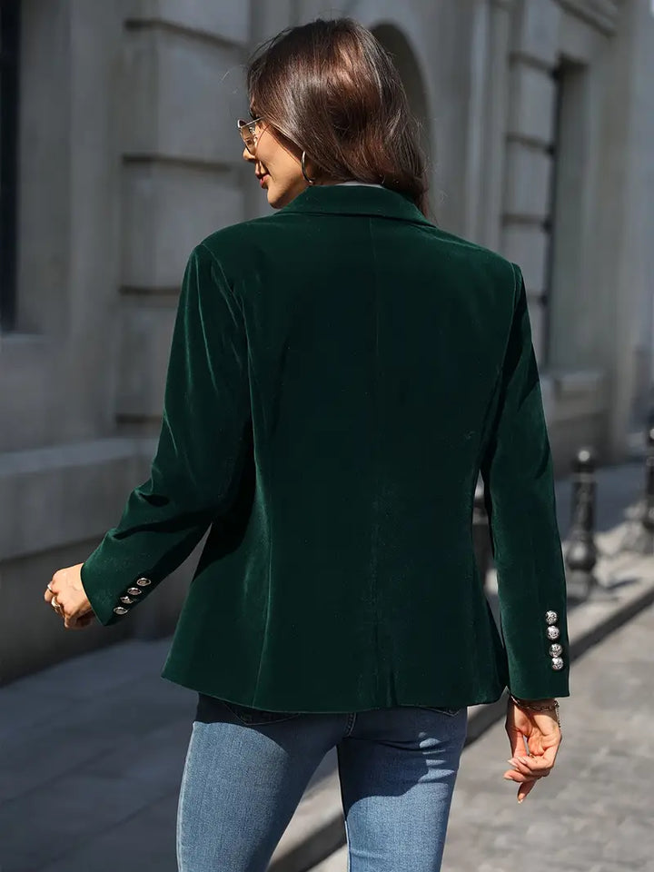 Victoria | Elegant Velvet Blazer