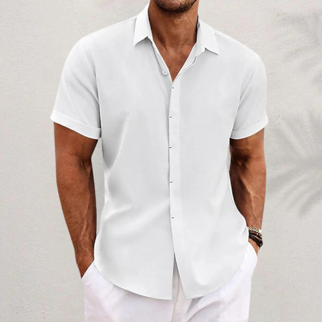 Quinlan | Classic Linen Shirt