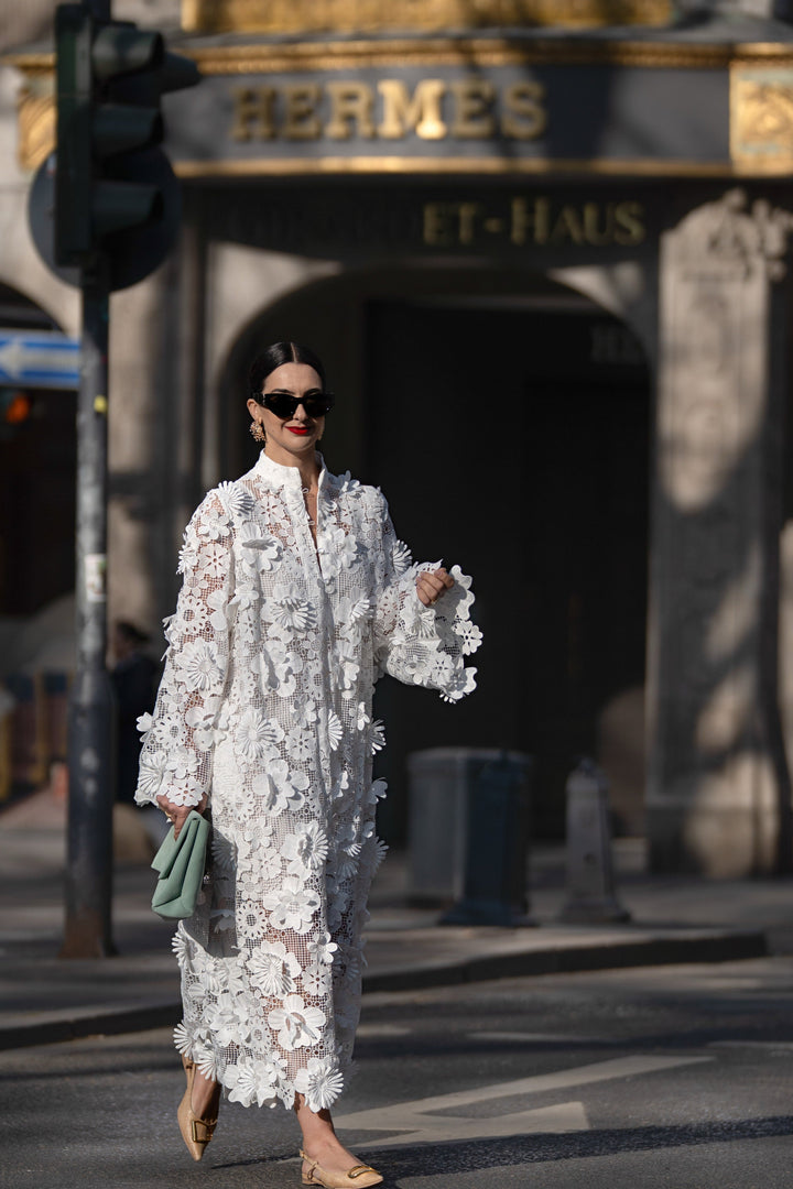 Alira | Elegant Lace White Dress