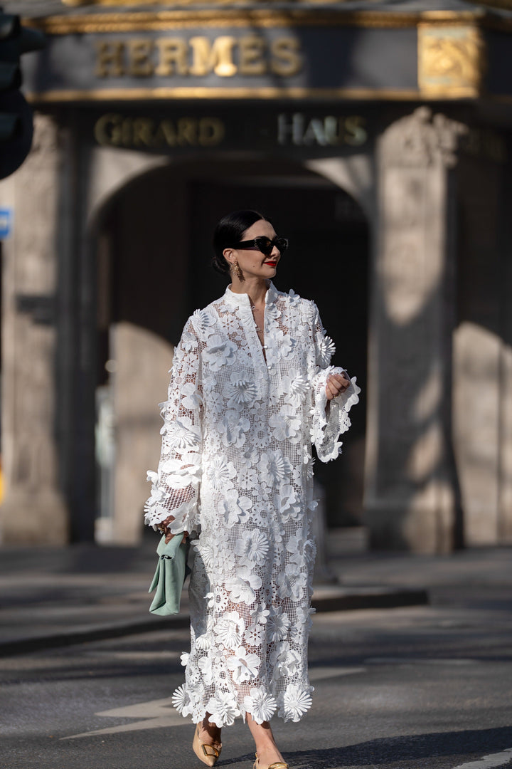 Alira | Elegant Lace White Dress