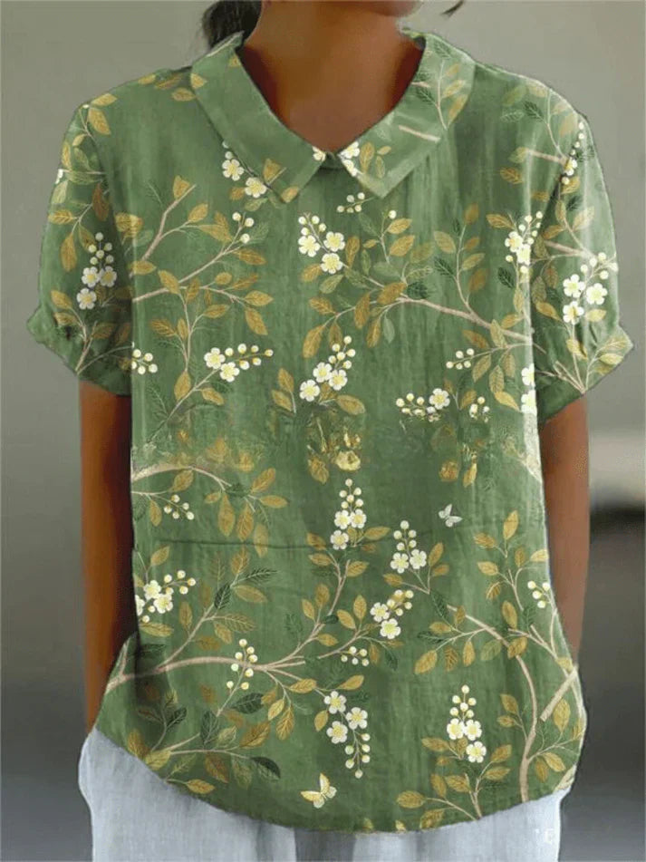 Galiene | Floral Pattern Blouse