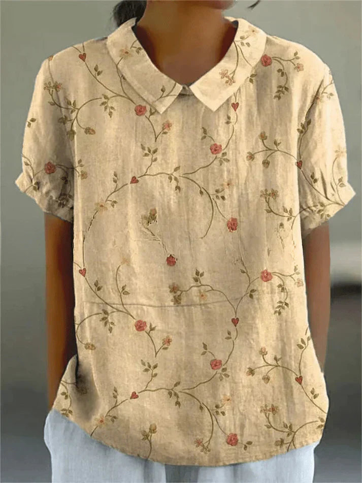 Galiene | Floral Pattern Blouse